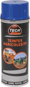 Peinture teinte agricole bleu New Holland - lot de 6 aérosols de 400ml
