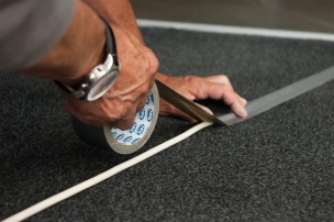 Toile américaine de poche argent 48mmx5m