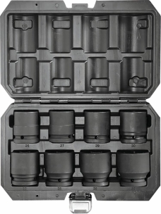 Douilles à chocs 3/4" de 26 à 38mm - coffret de 8 pcs