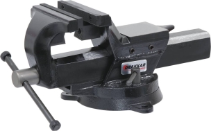 Etau acier 150mm avec enclume/serre tubes/base pivotante à 360°