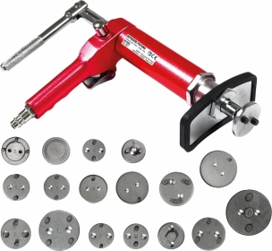 Repousse piston pneumatique pour étrier de frein - coffret de 18 pcs