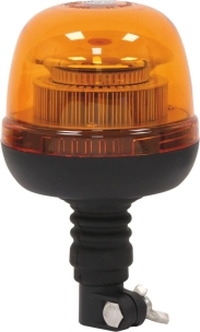 Gyrophare LED double flash 12/24V sur tige flexible