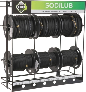 Durite en nitrile toilée extérieur - présentoir de 6 bobines