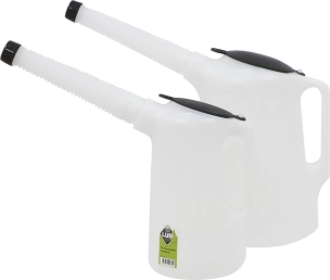 Broc verseur gradué 2L avec couvercle à clipser et bec flexible