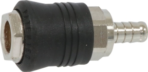 Raccord rapide femelle pour tuyau de 10mm - blister de 2 pcs