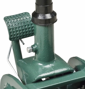 Cric rouleur 6T avec pédale 145/560mm longueur 1,27m