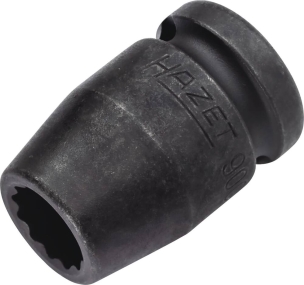 Douille à chocs 12 pans 1/2" de 12mm