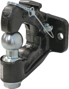 Crochet mixte d'attelage 3,5T 2 trous 17mm entraxe 90mm Crochet mixte d'attelage 3,5T 2 trous 17mm entraxe 90mm