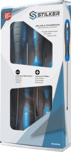 Tournevis plat et Phillips® - boîte carton de 6 pcs