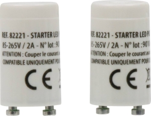 Starter pour tube T8 LED - lot de 2 pcs
