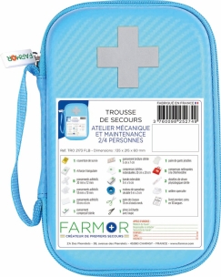 Trousse de secours "Atelier mécanique et Maintenance" 2/4 personnes