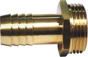 Embout mâle laiton 20/27 pour tuyau de 19mm
