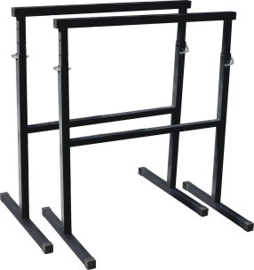 Tréteau 200kg réglable en hauteur 740/1240mm - lot de 2 pcs