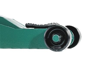 Cric rouleur 2T avec pédale et roues en nylon 80/500mm longueur 730mm