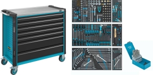 Servante d'atelier 7 tiroirs 1133x518x1020mm