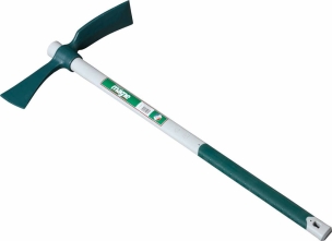 Pioche hache oeil rond 2,5kg avec manche Fibrergo®