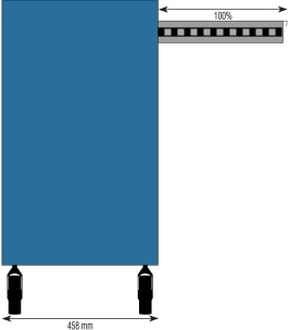 Servante d'atelier 5 tiroirs 680x458x845mm