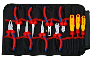 Trousse de 11 outils pour techniciens en télécommunication et électroniciens