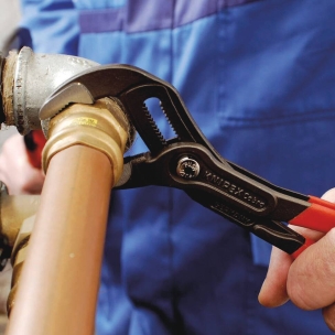 Pince multiprise entrepassée avec bouton poussoir Cobra® 250mm