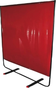 Ecran de soudure rigide 1500x1850mm mobile