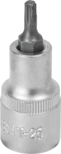 Douille tournevis 1/2" avec embout 55mm Torx® T25
