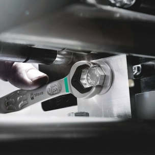 Clés mixtes droites à cliquet 80 dents - jeu de 11pcs