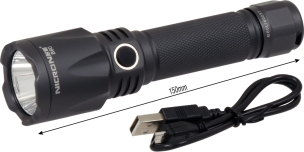 Lampe torche LED 1000 lumens rechargeable