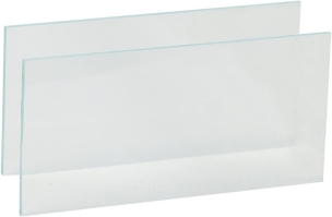 Verre incolore 105x50mm - blister de 20 pcs