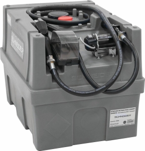 Cuve de ravitaillement gasoil PE 200L avec kit pompe à gasoil et plateforme 20V Li-ion sans batterie