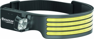 Lampe frontale LED 700 + 350 lumens - Présentoir de 10 pcs