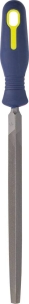Lime triangle avec manche grain fin 6x150mm - carte