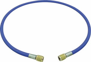 Flexible F1/4" / F1/4" SAE droit bleu 3m