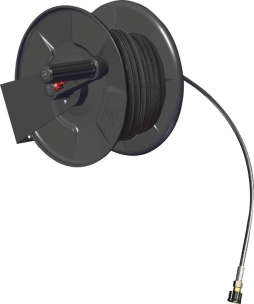 Option enrouleur de flexible HP 20m 200 bar pour nettoyeur eau chaude