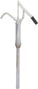 Pompe de transvasement à levier 15 l/min avec bec verseur et canne acier 480/890mm Pompe de transvasement à levier 15 l/min avec bec verseur et canne acier 480/890mm