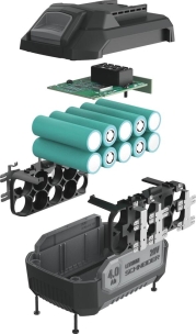 Batterie 20V ancienne génération Li-ion 4Ah schneider