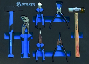 Mobilier d'atelier 4 éléments plateau bois - 147 outils