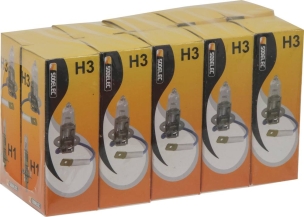 Ampoule H1 12V 55W P14,5s - lot de 10 pcs