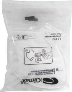 Masque de protection jetable FFP1 avec soupape - 2 pcs