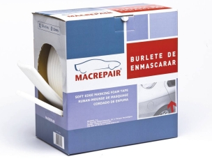 Ruban de masquage mousse 13mm 5m - boîte distributrice de 10 bandes