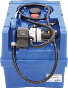 Cuve de ravitaillement AdBlue® 200L sur batterie avec pompe 35 l/min - batterie 4Ah et chargeur