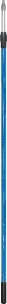 Manche télescopique en fibre de verre 2x1,2m à vis