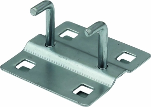 Broche double courte pour fond perforé