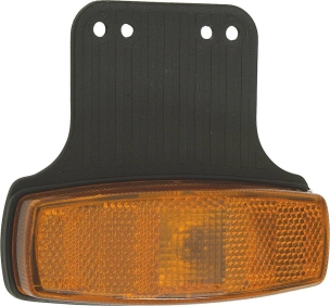 Feu de position orange sur languette 12/24V