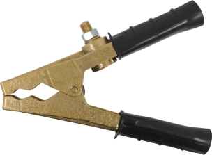 Pince bronze mors crocodile noire 400A 170mm