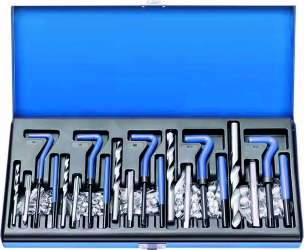 Réparation de filetage M5 à M12 - coffret de 131 pcs