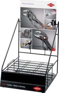 Présentoir comptoir métal vide 3x6 pinces au choix - Knipex