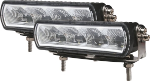 Barre d'éclairage LED 10/32V 20W 1400 lumens homologuée sur route - lot de 2 pcs