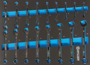 Mobilier d'atelier 4 éléments plateau inox - 147 outils
