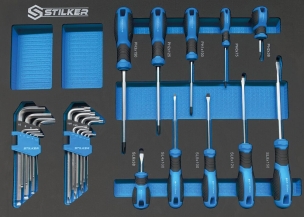 Mobilier d'atelier 4 éléments plateau bois - 147 outils