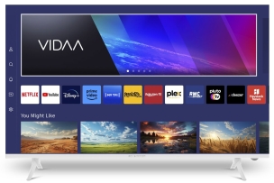 TV LED 43" 4K UHD - 109cm Smart VIDAA blanc 4K